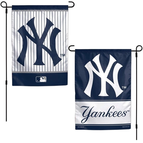 Wincraft MLB New York Yankees 12x18 Garden Style 2 Sided Flag - Picture 1 of 3